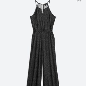 Goldray - Lowrey knit jumpsuit NWT XXL Black/White